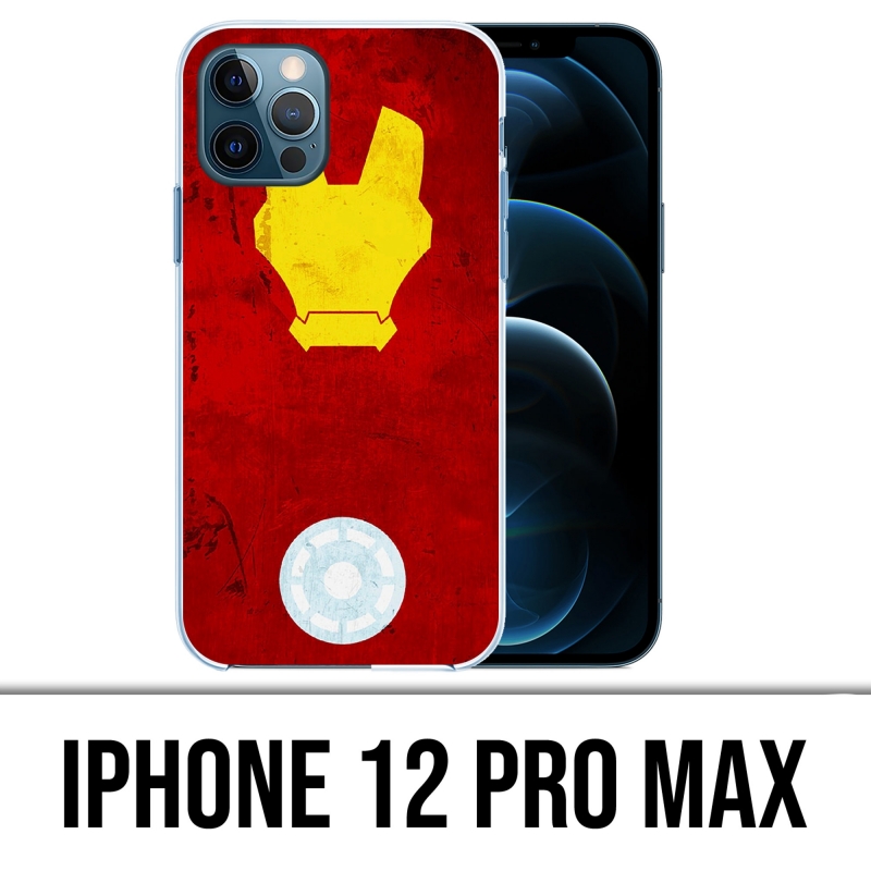 IPhone 12 Pro Max Case - Iron Man Art Design