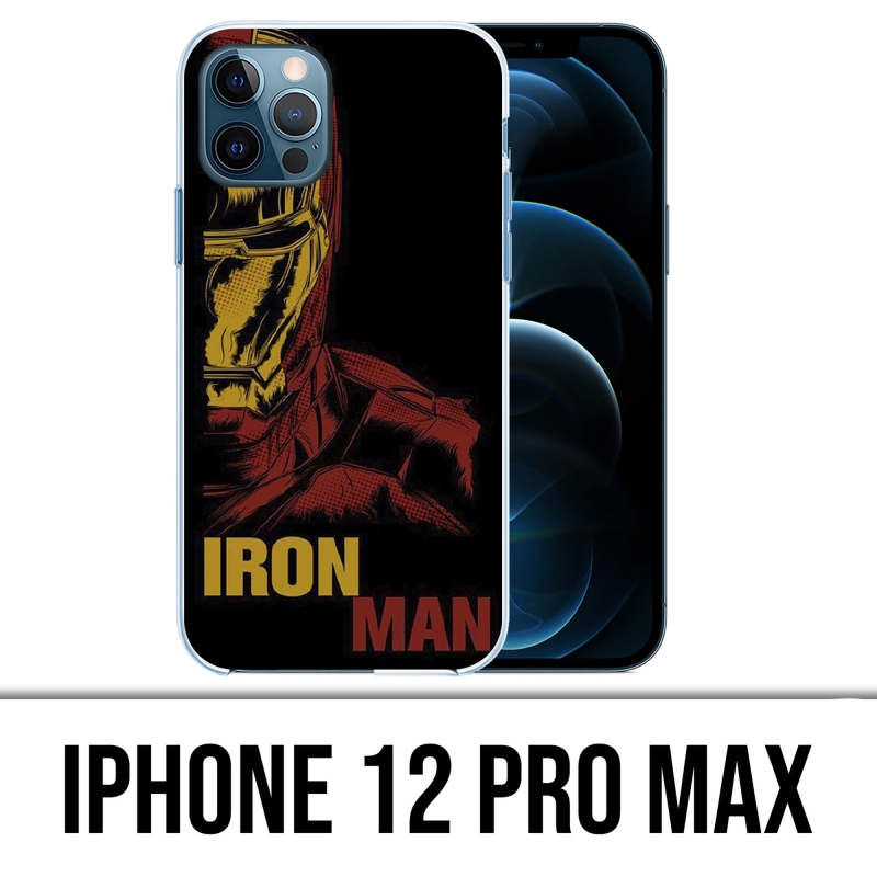 Custodia per iPhone 12 Pro Max - Iron Man Comics