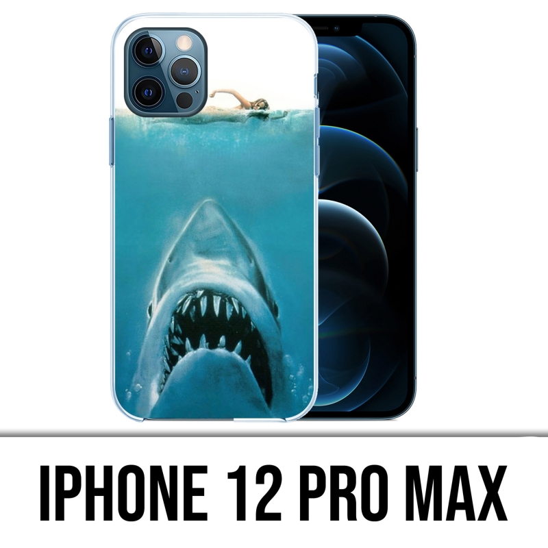 Custodia per iPhone 12 Pro Max - Jaws Les Dents De La Mer