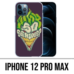 Coque iPhone 12 Pro Max - Joker So Serious