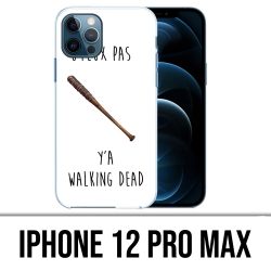 Coque iPhone 12 Pro Max - Jpeux Pas Walking Dead