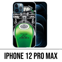 Coque iPhone 12 Pro Max - Kawasaki Z800 Moto