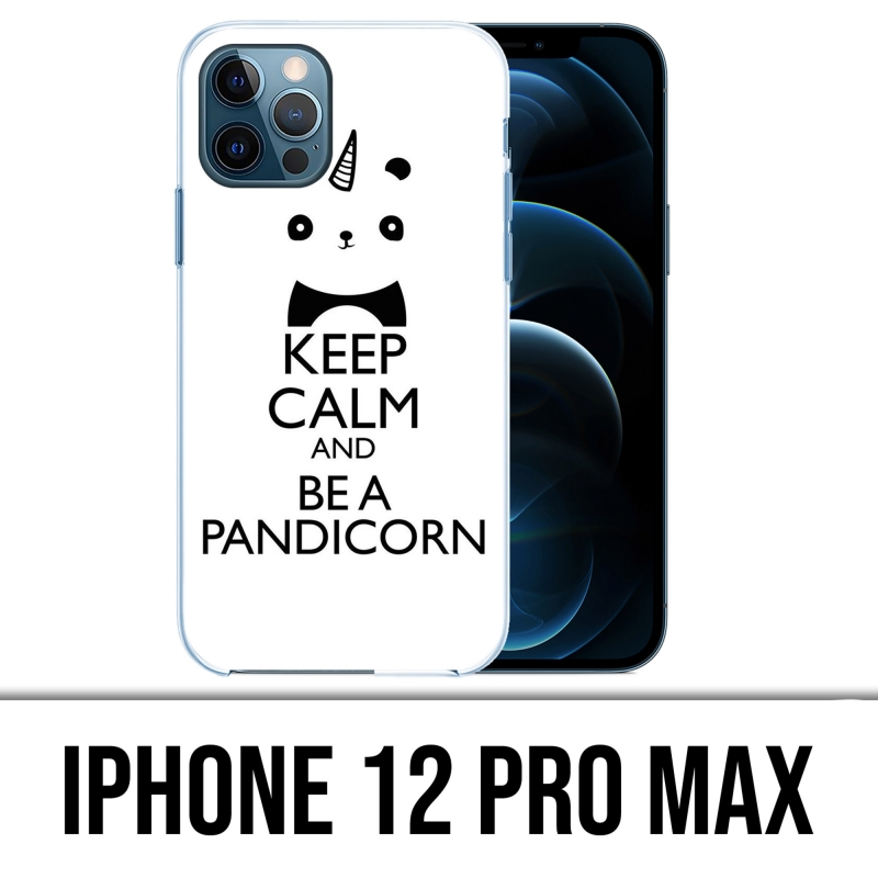 IPhone 12 Pro Max Case - Keep Calm Pandicorn Panda Unicorn