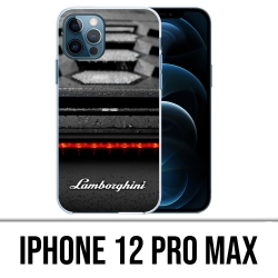 Coque iPhone 12 Pro Max - Lamborghini Emblème