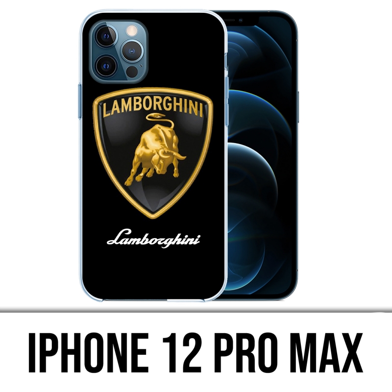 Custodia per iPhone 12 Pro Max - Logo Lamborghini