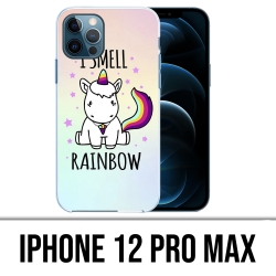 Coque iPhone 12 Pro Max - Licorne I Smell Raimbow