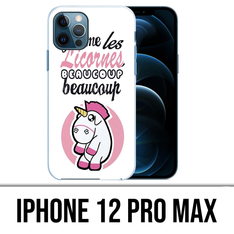 Coque iPhone 12 Pro Max - Licornes