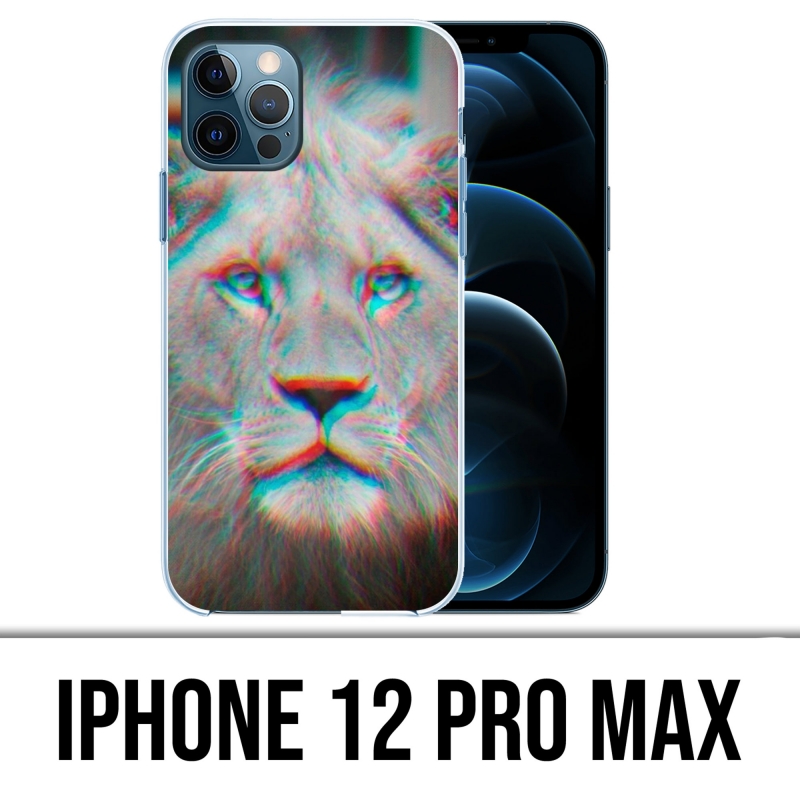 IPhone 12 Pro Max Case - 3D Lion