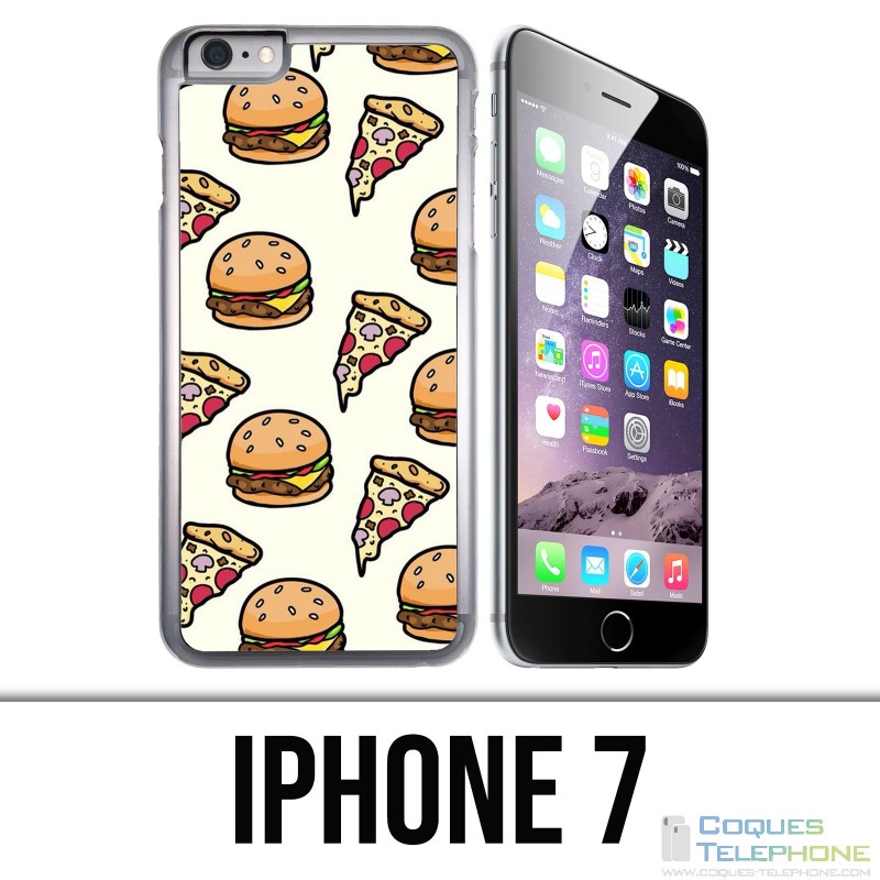 Coque iPhone 7 - Pizza Burger