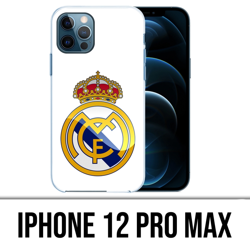 Funda para iPhone 12 Pro Max - Logotipo del Real Madrid