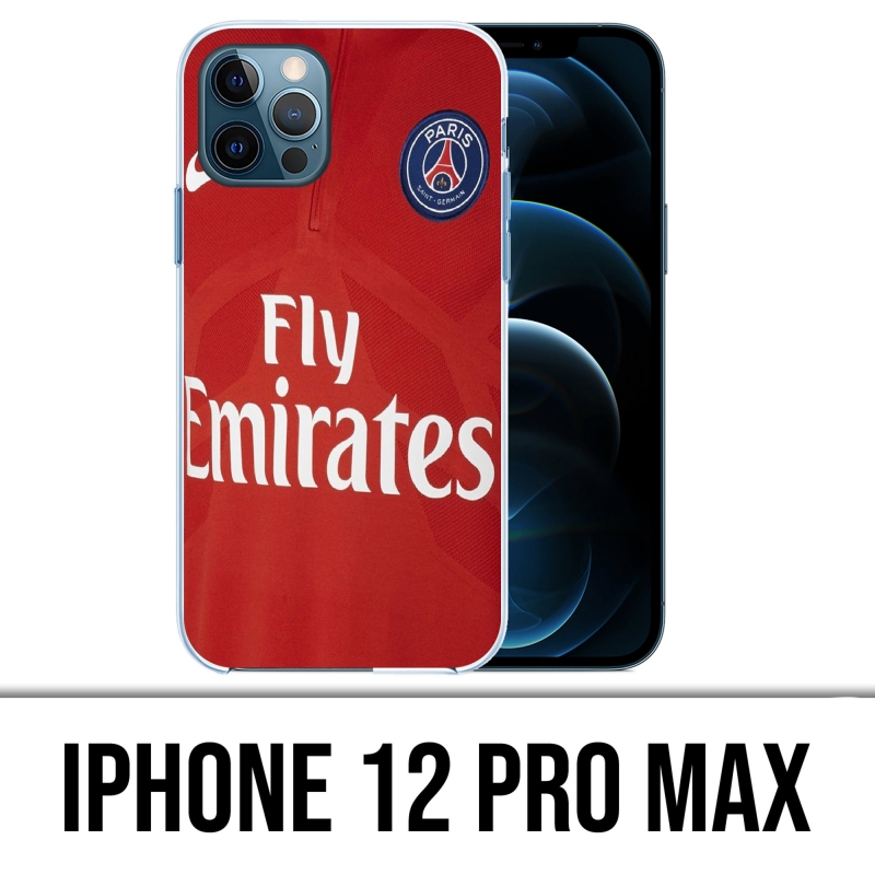 IPhone 12 Pro Max Case - Psg Red Jersey