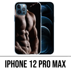 Funda para iPhone 12 Pro Max - Músculos de hombre