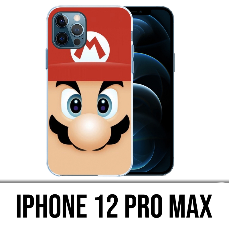 Funda para iPhone 12 Pro Max - Mario Face