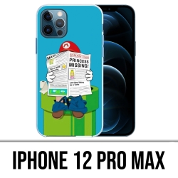 Coque iPhone 12 Pro Max - Mario Humour