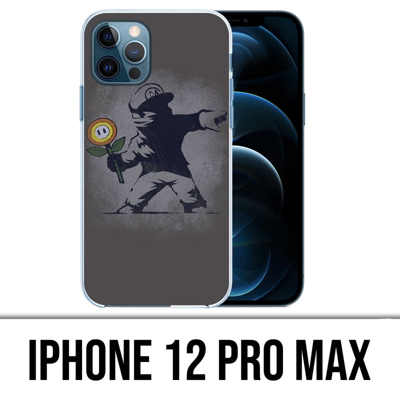 Funda para iPhone 12 Pro Max - Mario Tag