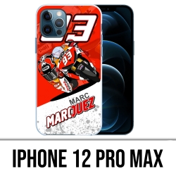 Carcasa para iPhone 12 Pro Max - Marquez Cartoon