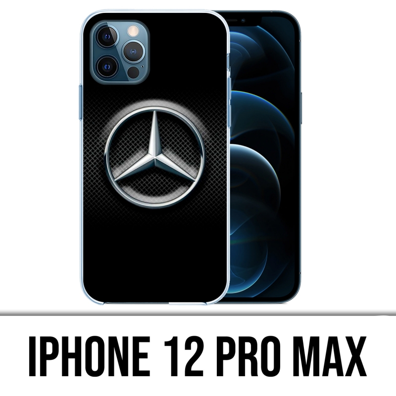 Funda para iPhone 12 Pro Max - Logotipo de Mercedes