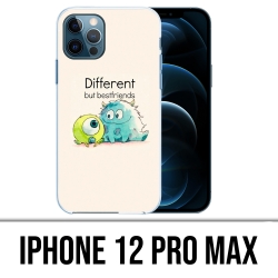 Coque iPhone 12 Pro Max - Monstre Cie Best Friends