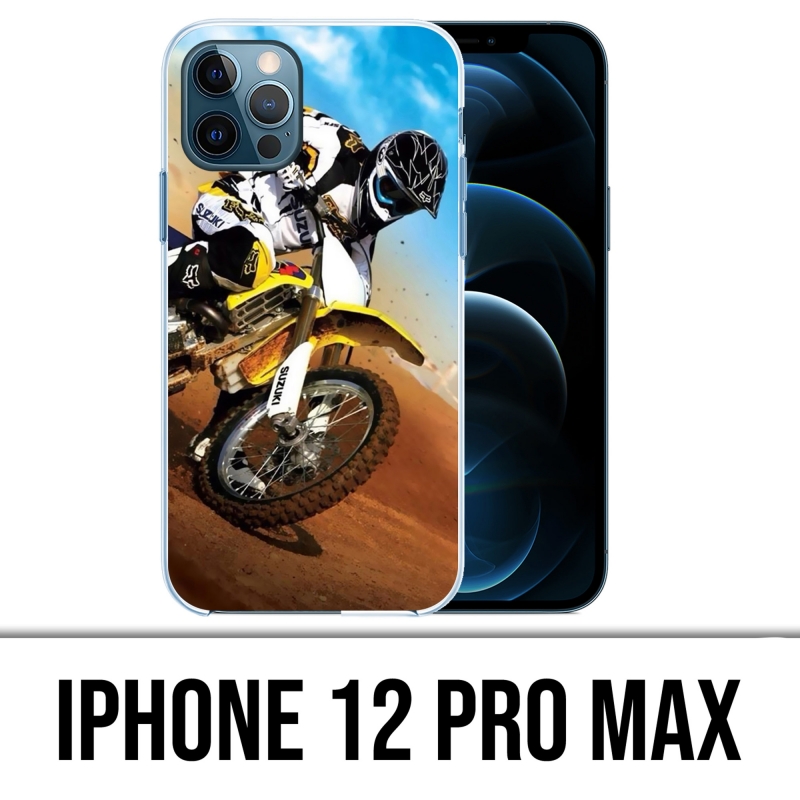 IPhone 12 Pro Max Case - Sand Motocross