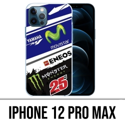 Carcasa para iPhone 12 Pro Max - Motogp M1 25 Vinales