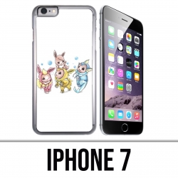 Coque iPhone 7 - Pokémon bébé Evoli évolution
