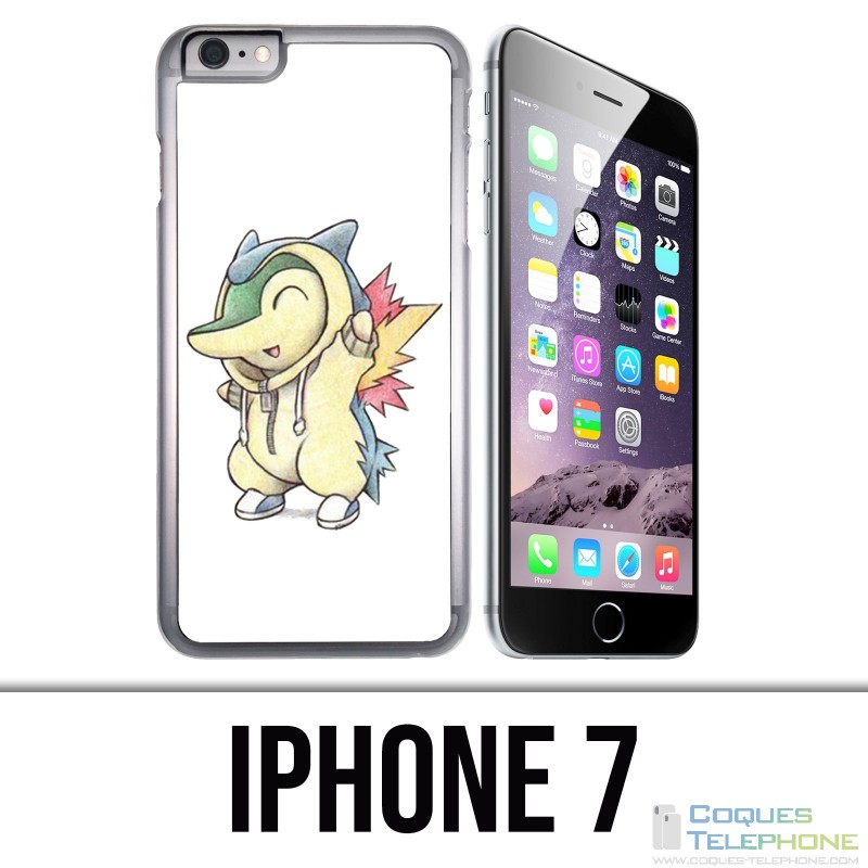 Coque iPhone 7 - Pokémon bébé héricendre