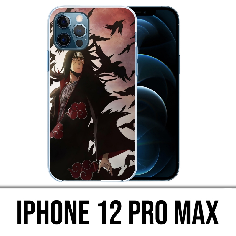 Custodia per iPhone 12 Pro Max - Naruto-Itachi-Ravens