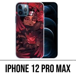 Custodia per iPhone 12 Pro Max - Naruto-Itachi-Roses