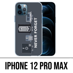Coque iPhone 12 Pro Max - Never Forget Vintage