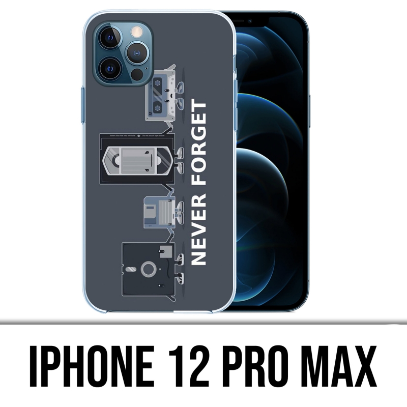 IPhone 12 Pro Max Case - Never Forget Vintage