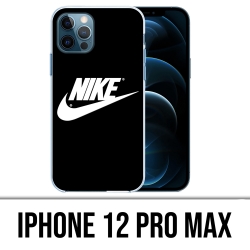 Coque iPhone 12 Pro Max - Nike Logo Noir