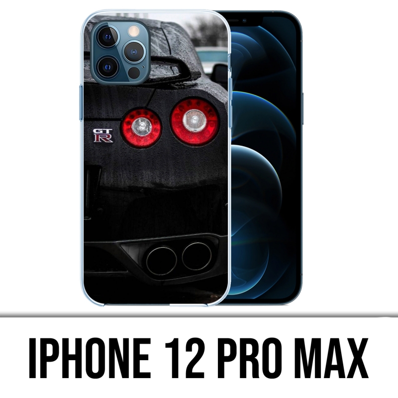 Coque iPhone 12 Pro Max - Nissan Gtr Black