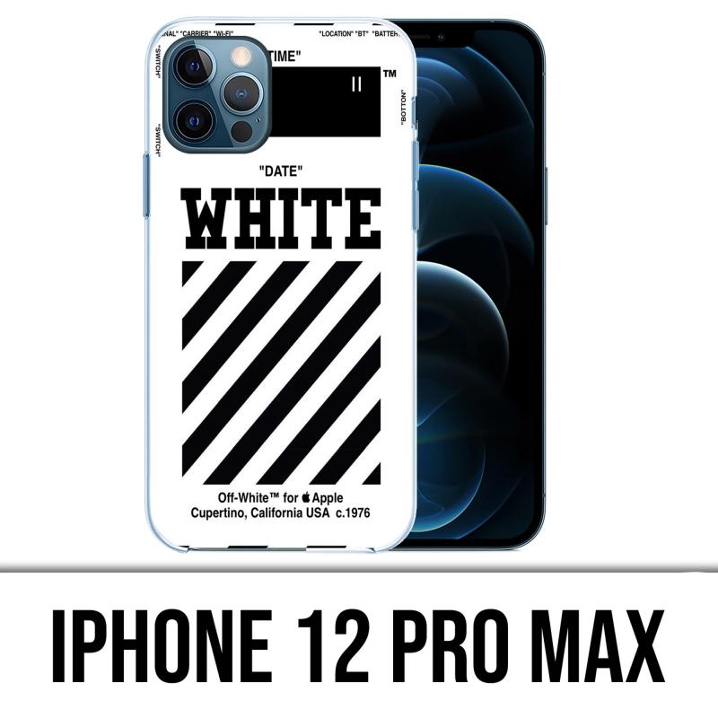 Funda para iPhone 12 Pro Max - Blanco roto Blanco