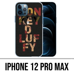Coque iPhone 12 Pro Max - One Piece Monkey D Luffy