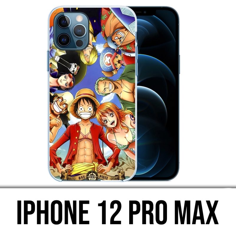 Funda Para Iphone 12 Pro Max One Piece Personnages