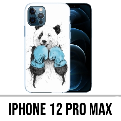 Coque iPhone 12 Pro Max - Panda Boxe