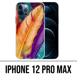 Coque iPhone 12 Pro Max - Plumes