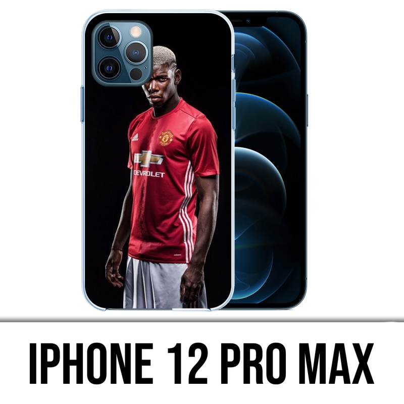 Coque iPhone 12 Pro Max - Pogba Manchester