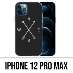 Coque iPhone 12 Pro Max - Points Cardinaux