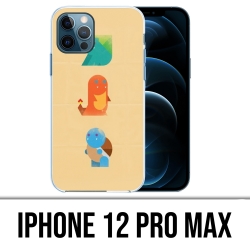Coque iPhone 12 Pro Max - Pokemon Abstrait