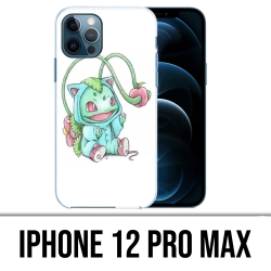 Coque iPhone 12 Pro Max - Pokemon Bébé Bulbizarre