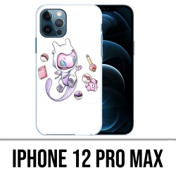 Coque iPhone 12 Pro Max - Pokemon Bébé Mew