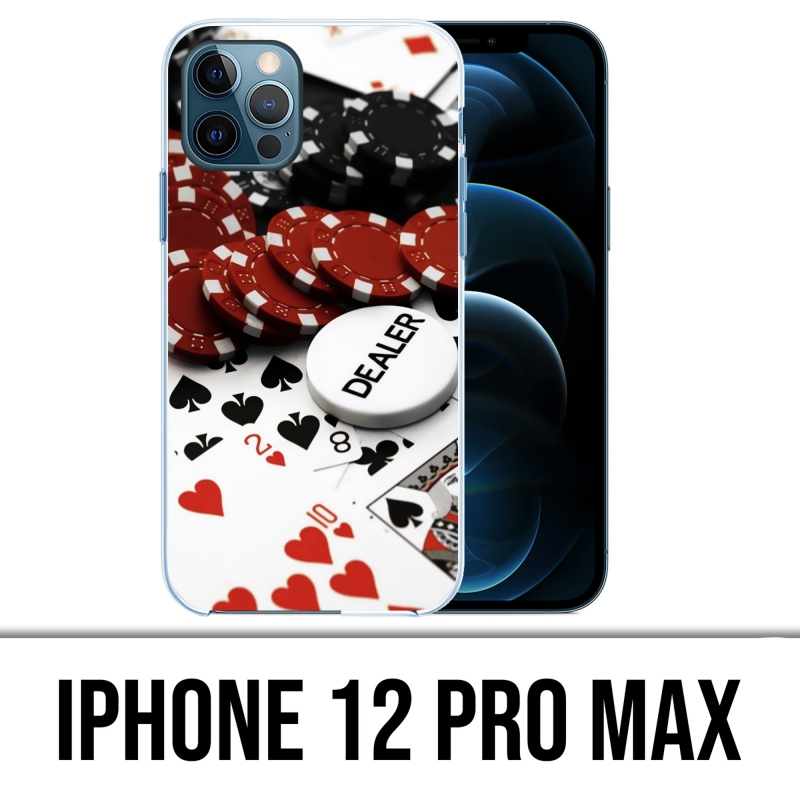 Coque iPhone 12 Pro Max - Poker Dealer