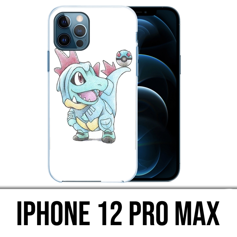 Coque iPhone 12 Pro Max - Pokémon Bébé Kaiminus