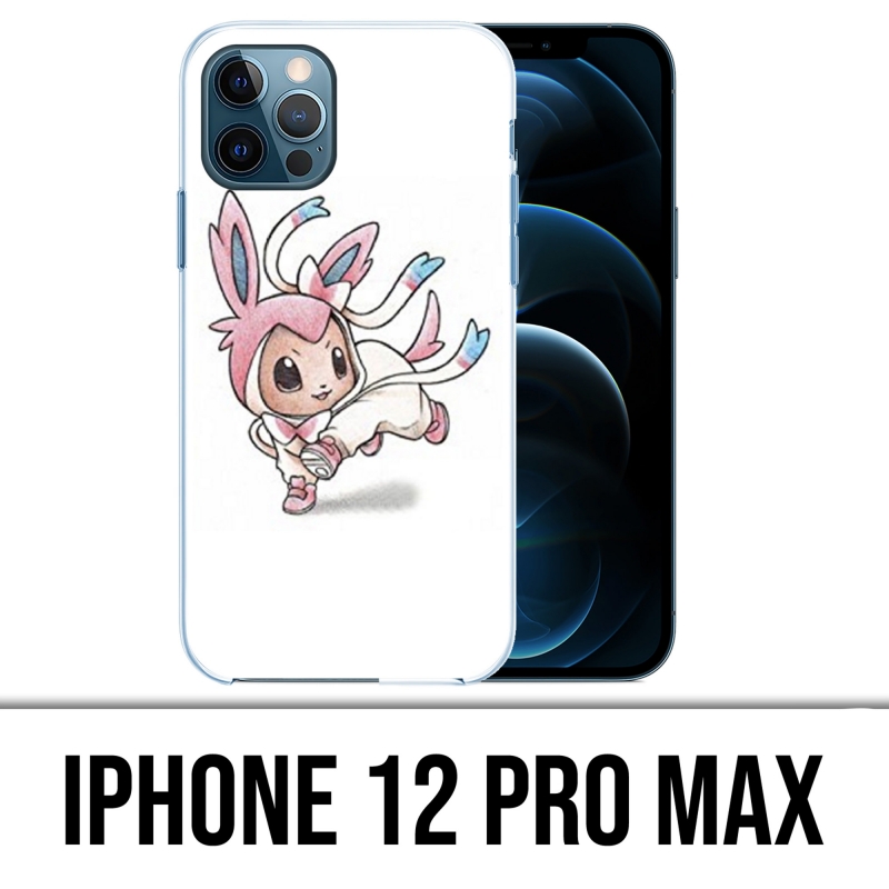 Coque iPhone 12 Pro Max - Pokémon Bébé Nymphali