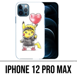 Coque iPhone 12 Pro Max - Pokémon Bébé Pikachu