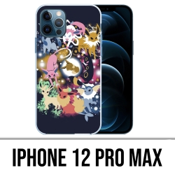 Coque iPhone 12 Pro Max - Pokémon Évoli Évolutions