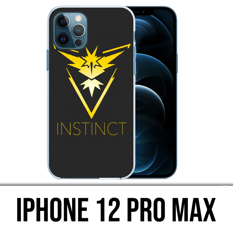 Custodia per iPhone 12 Pro Max - Pokémon Go Team Yellow