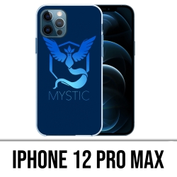 Coque iPhone 12 Pro Max - Pokémon Go Team Msytic Bleu