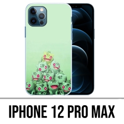 Coque iPhone 12 Pro Max - Pokémon Montagne Bulbizarre